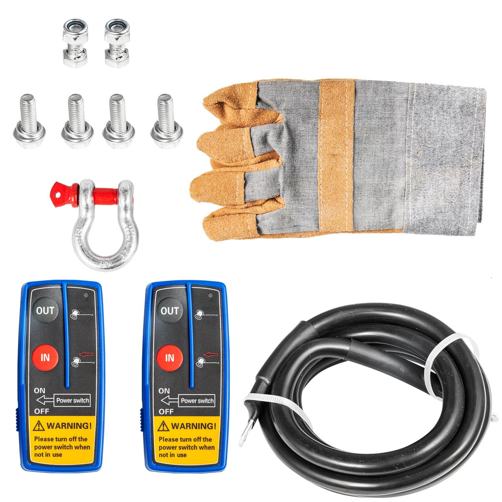 Electric Winch 18,000 lbs 12V Steel Cable