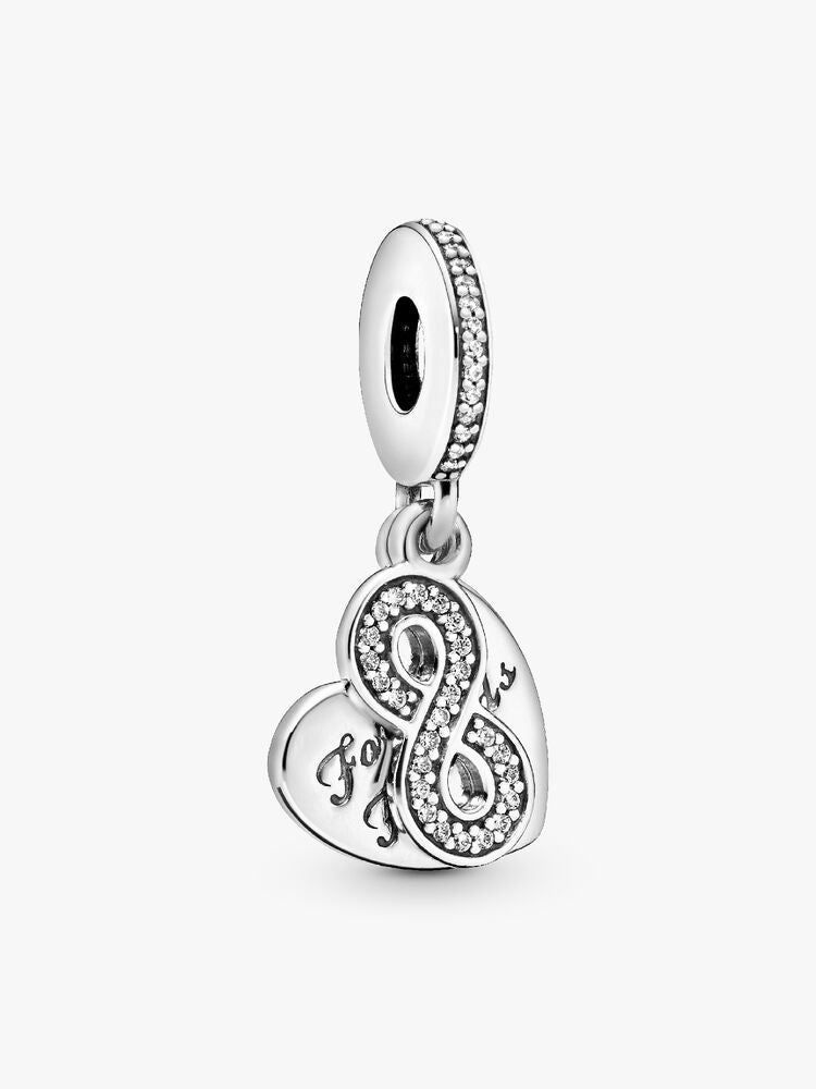 Forever Friends Heart Dangle Charm