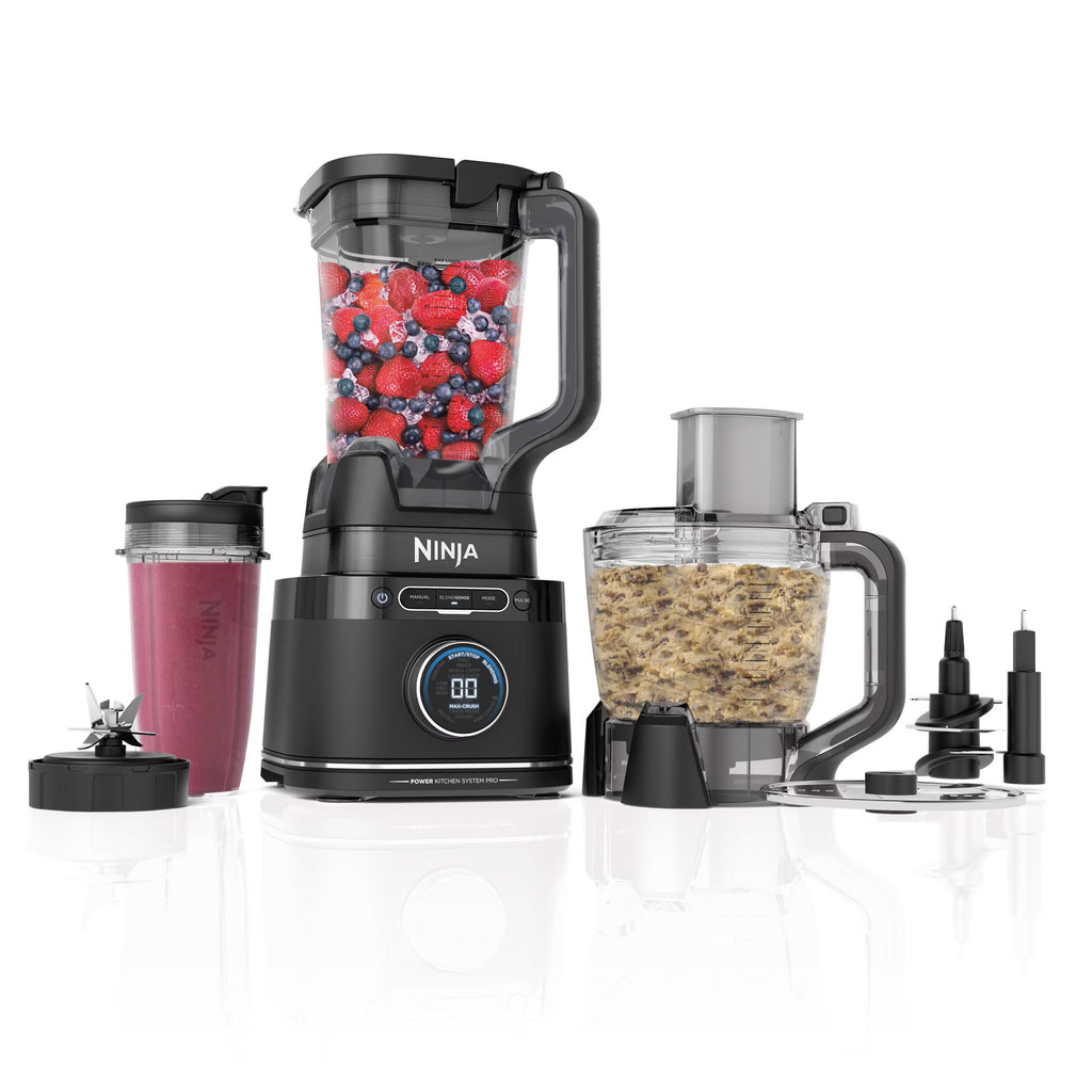 Ninja Detect Kitchen System Power Blender And Processor With BlendSense Technology, 1700 Peak Watt - TB400