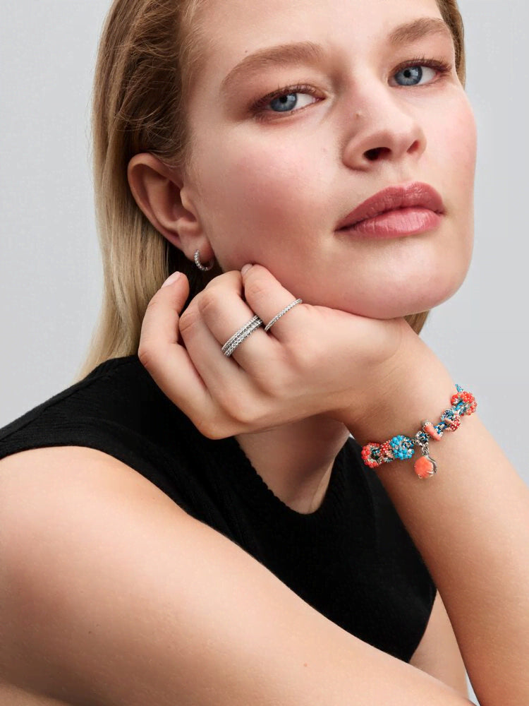 Colorful Starfish Mini Charm
