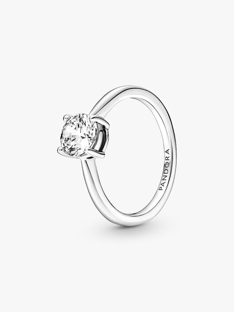 Light As Air Solitaire Stacking Ring Set