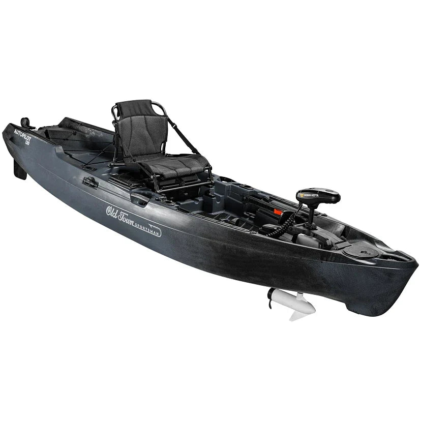 Old Town Motorized Fishing Kayak With Minn Kota Trolling Motor, 12-ft - AutoPilot 120