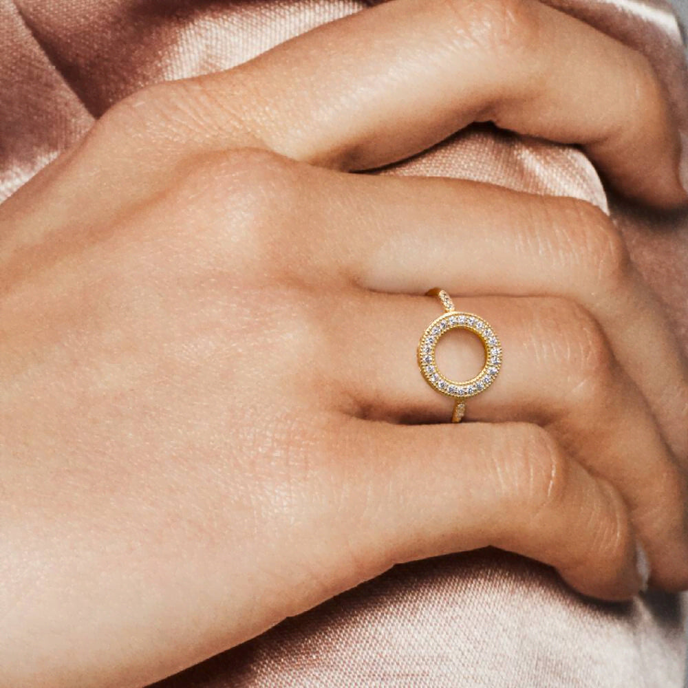 FINAL SALE - Sparkling Halo Ring