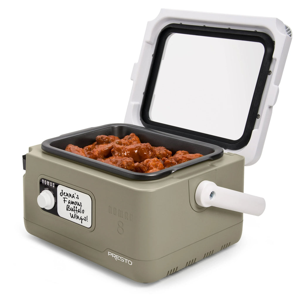 Presto Traveling Slow Cooker, 8-Quart, Tan - Nomad