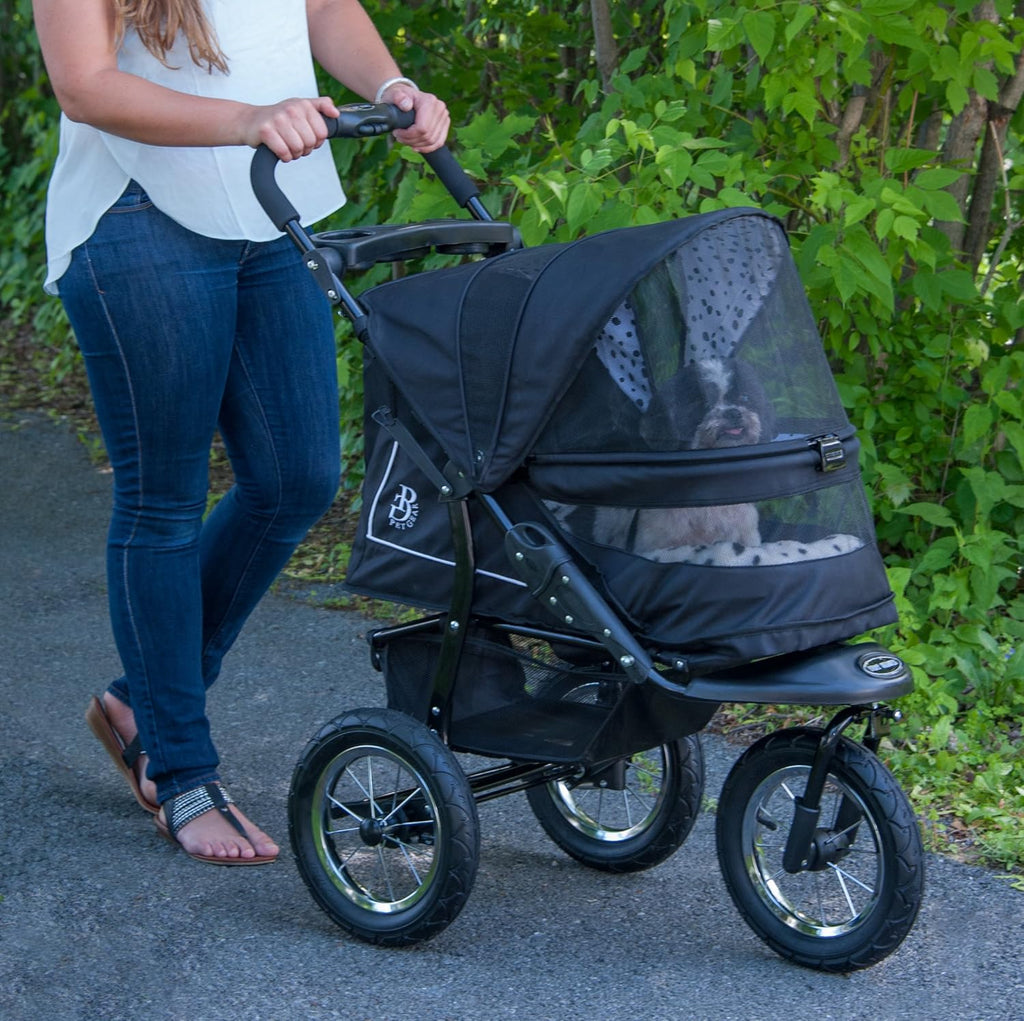Pet Gear No-Zip Pet Stroller, Skyline, 70 lbs - NV