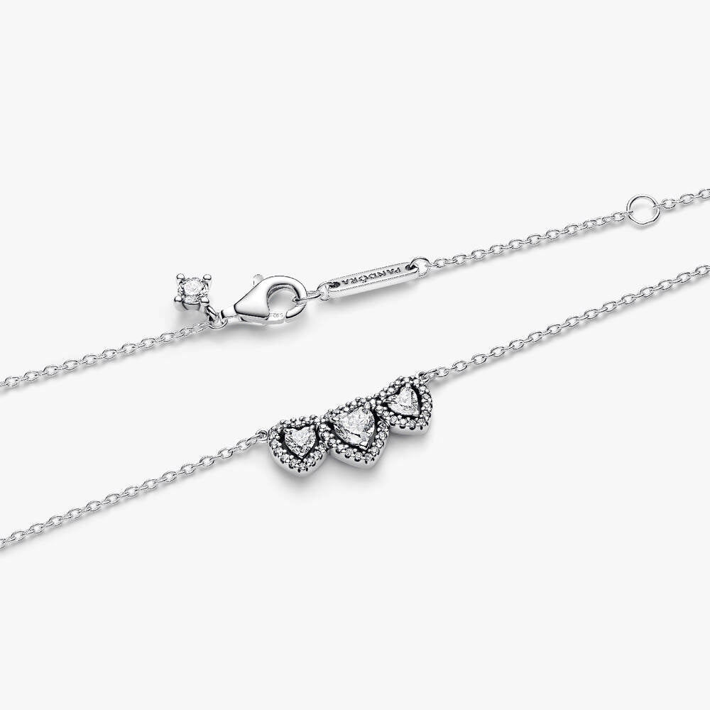 Halo Heart Trilogy Collier Necklace