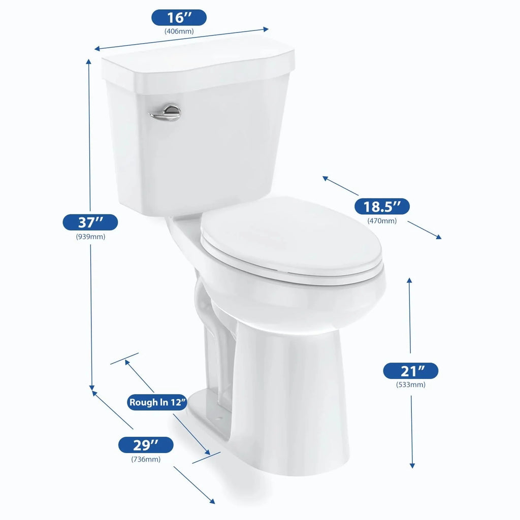 21in Elongated Two-Piece Toilet, 1.28 GPF, Cotton White - AtN03p2drOsr6oe6Nh4RWwfV3P