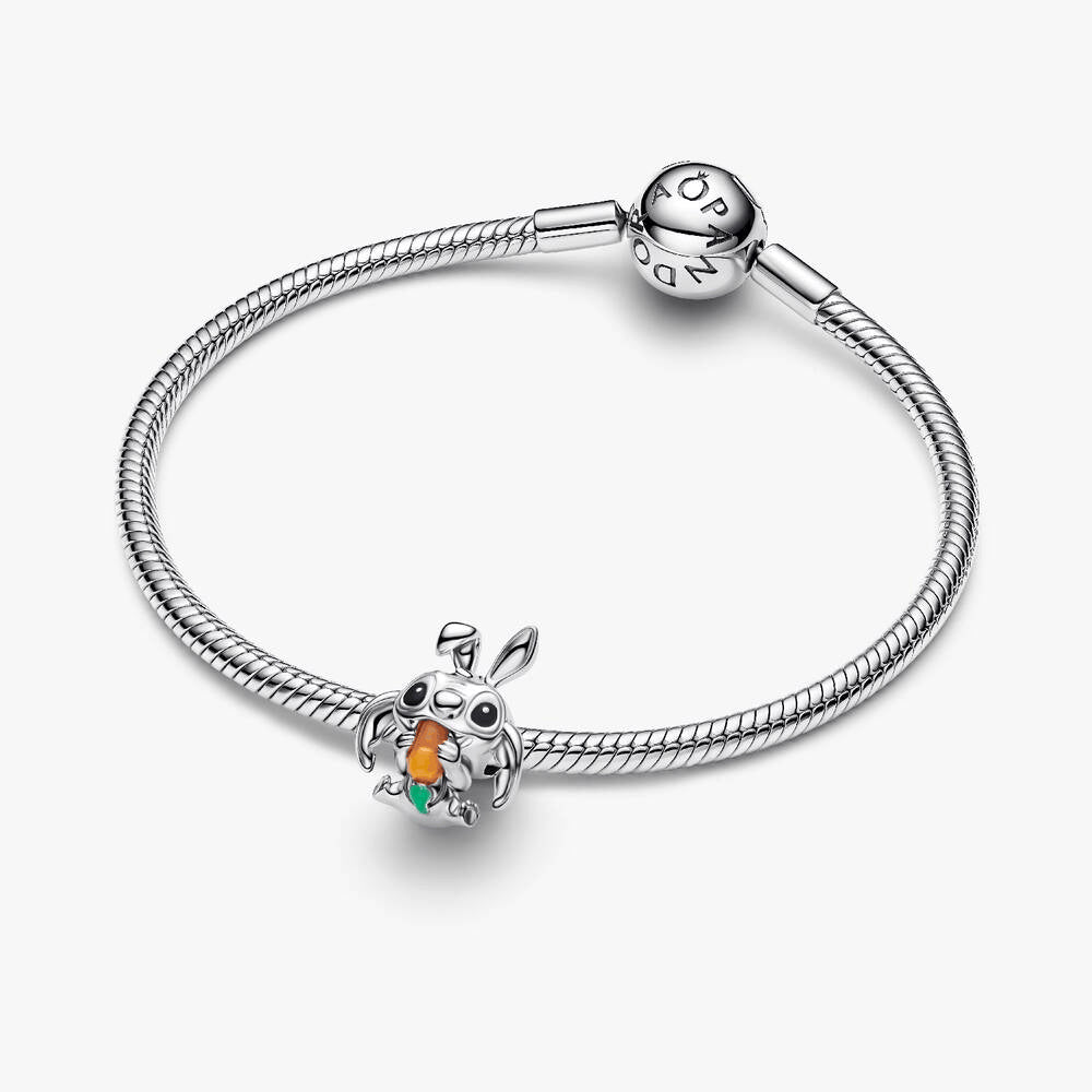 Disney Stitch Easter Bunny Charm