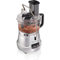 Hamilton Beach 8-Cup Food Processor And Vegetable Chopper, Silver - 70820