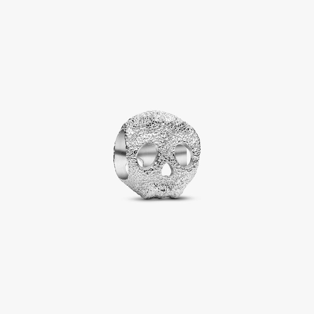 Textured Skull Mini Charm