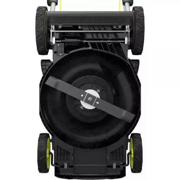 RYOBI 40V Brushless 20 in Self-Propelled Mower, String Trimmer & Leaf Blower Kit With 2 Batteries, 2 Chargers - RY401120-Y RY40270 RY40407BTLVNM