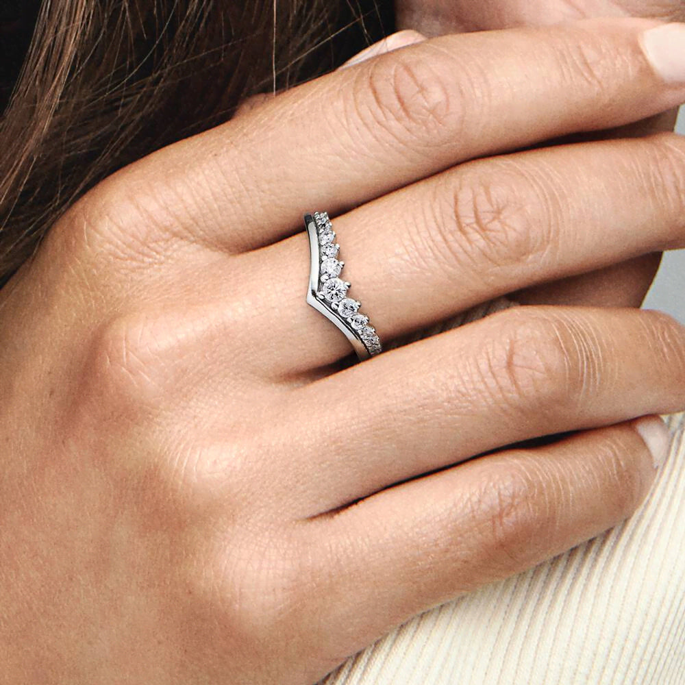 FINAL SALE - Pandora Timeless Wish Floating Pavé Ring
