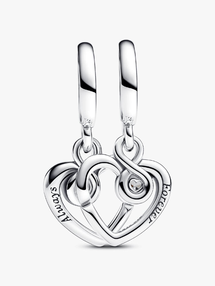 Forever & Always Splittable Dangle Charm