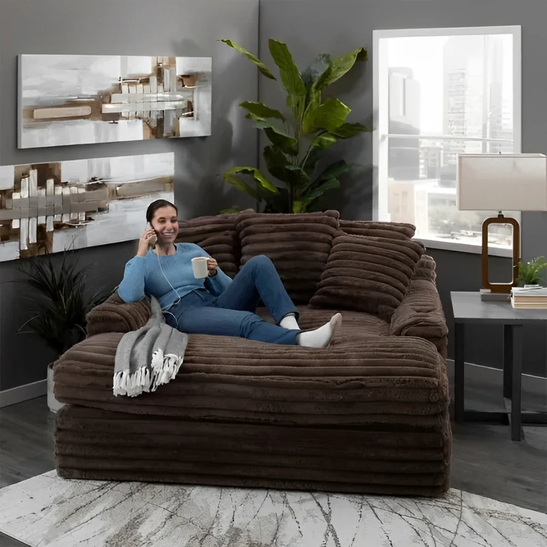 Nestle Recliner With Dual Cupholders And Charging Ports - 66 x 64 x 37 in