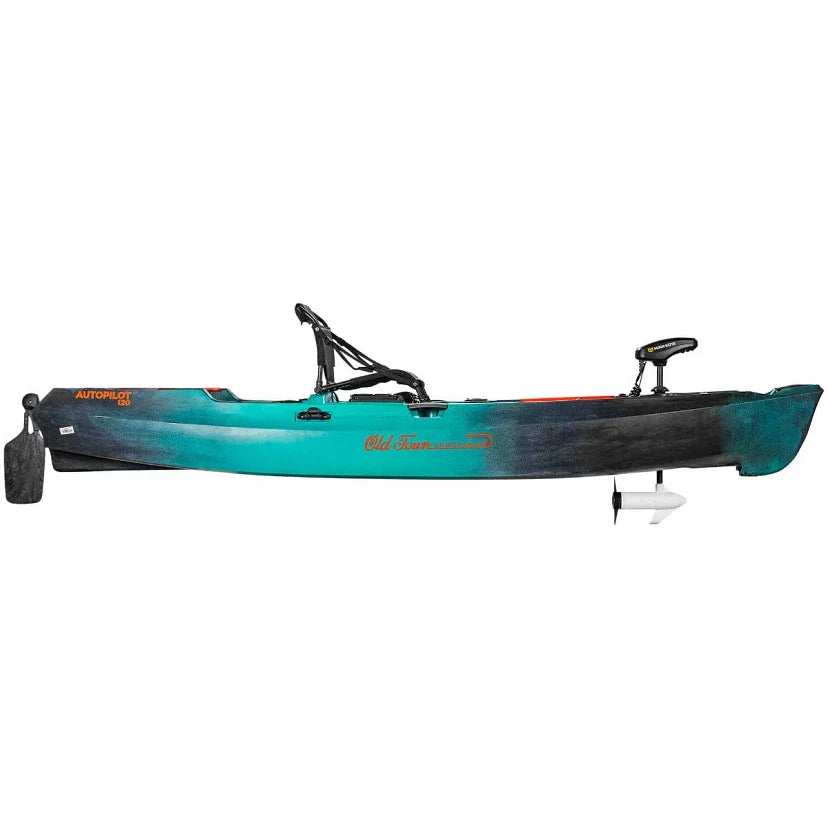 Old Town Motorized Fishing Kayak With Minn Kota Trolling Motor, 12-ft - AutoPilot 120
