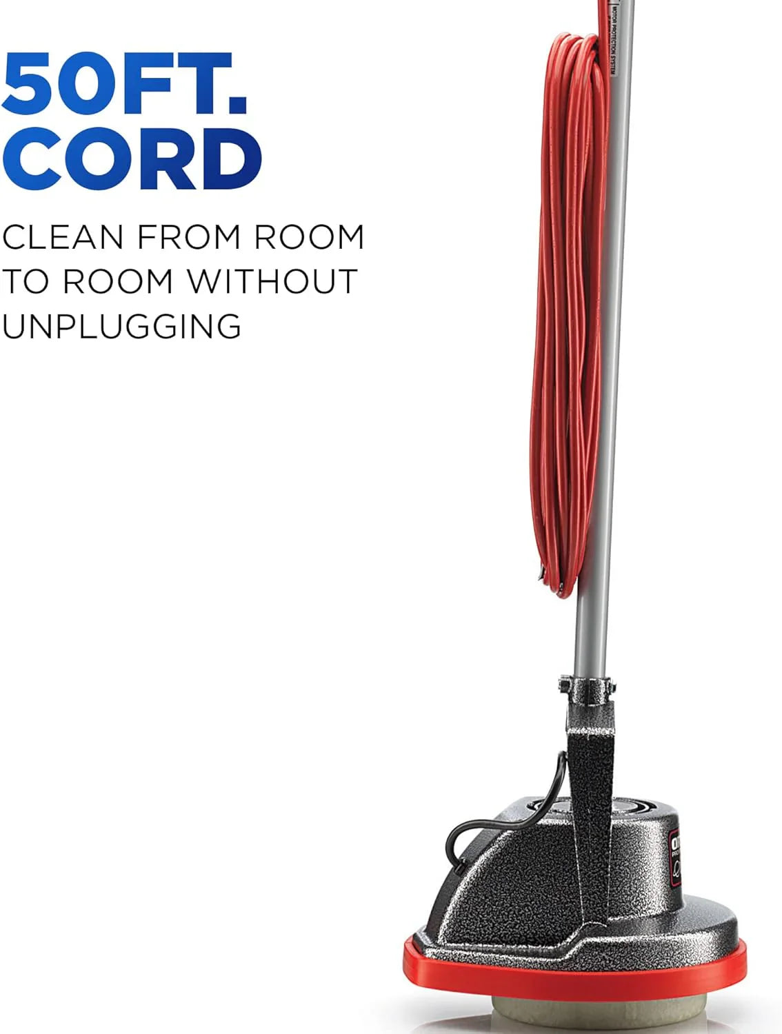 Oreck Commercial Orbiter Hard Floor Cleaner Machine, Random Orbital Drive, 50-Foot Cord - ORB550MC