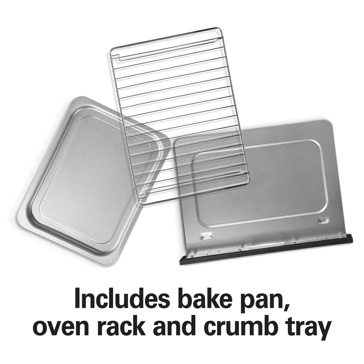 Hamilton Beach 2-in-1 Countertop Toaster Oven And Long Slot 2 Slice Toaster Combo - Stainless Steel