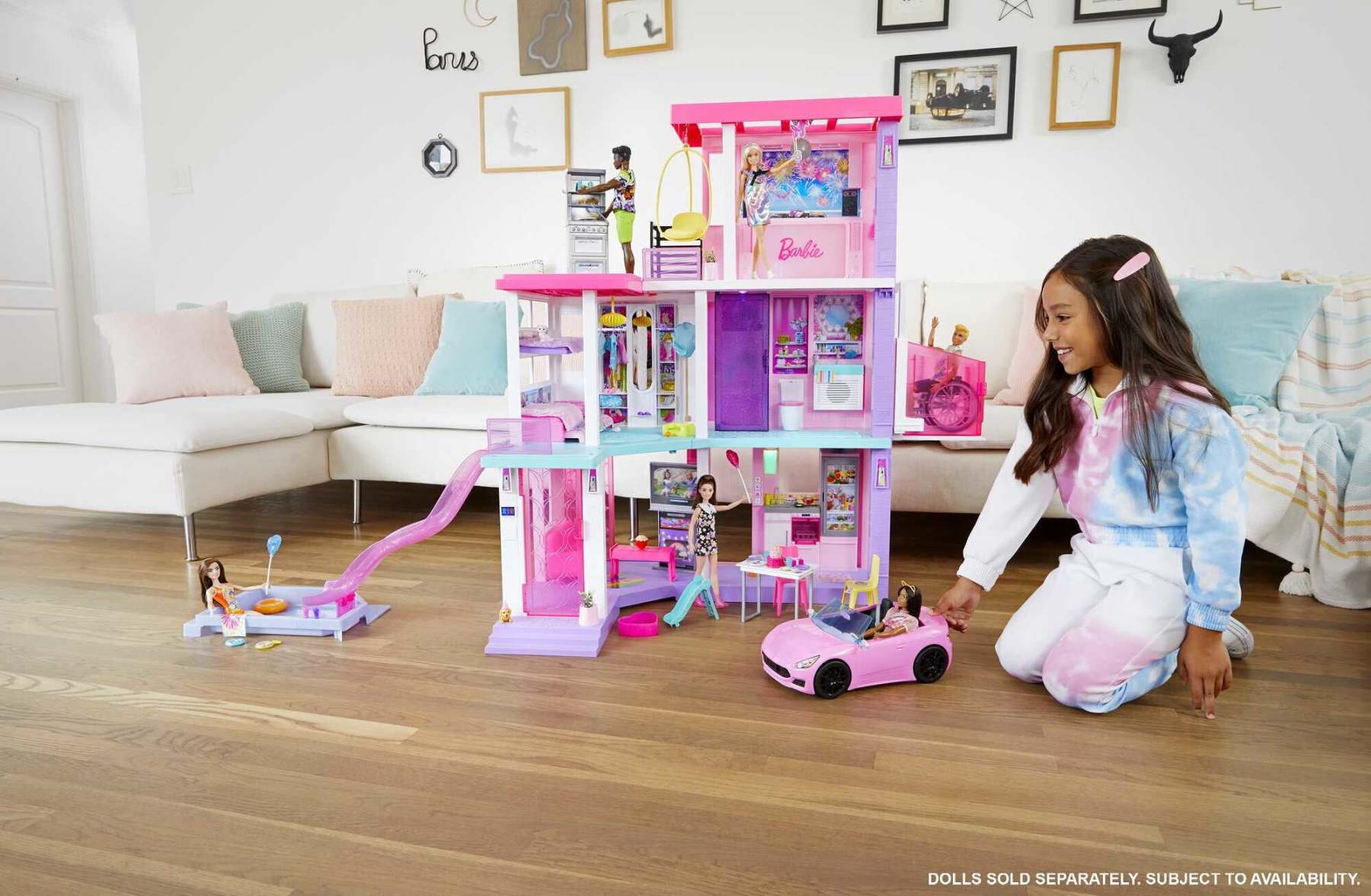 barbie-60th-anniversary-dreamhouse-playset-with-2-dolls-car-100-accessories-9553