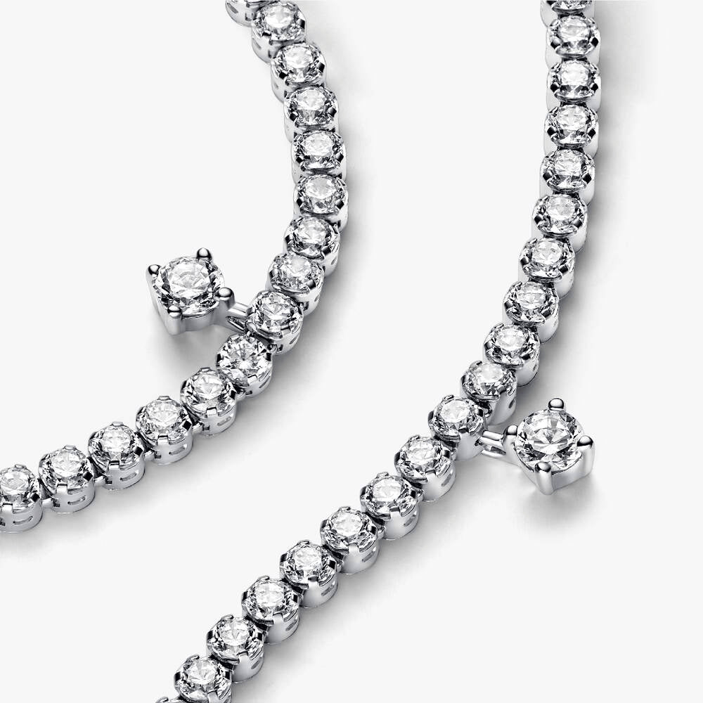 Sparkling Drops Tennis Bracelet