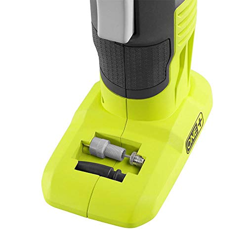 Cordless High Pressure Inflator With Digital Gauge And 18V Lithium-Ion Battery - Portable Tire And Sports Equipment Pump
