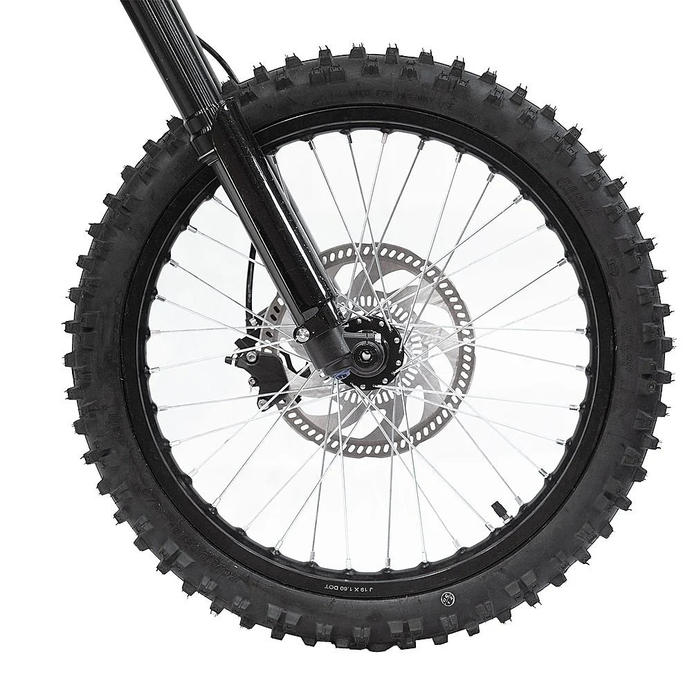 GoTrax Electric Dirt Bike, 50 mi Max Range, 53 mph Max Speed, 8000W - Everest