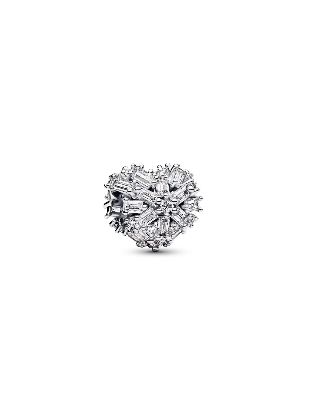 Sparkling Heart Charm