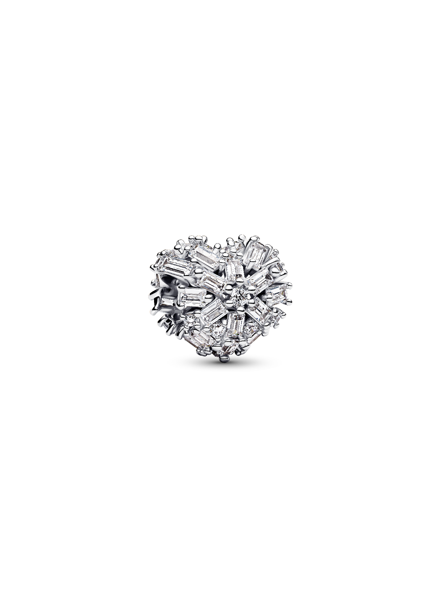 Sparkling Heart Charm