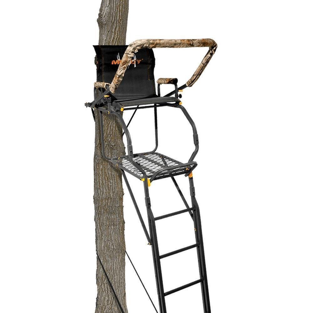 Muddy The Skybox Deluxe 1-Person Deer Hunting Ladder Tree Stand 20 ft