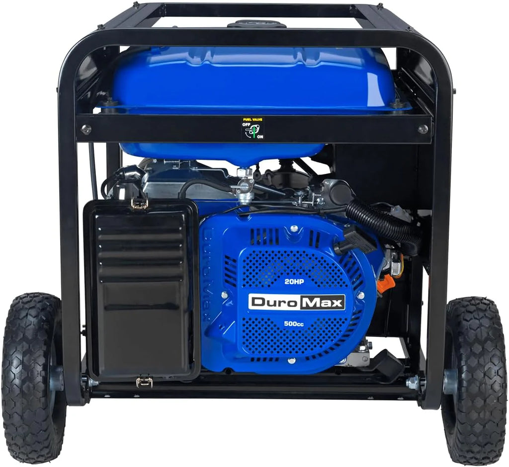 DuroMax 13,000-Watt Dual Fuel Portable Generator, Gasoline/Propane, Electric Start - XP13000EH
