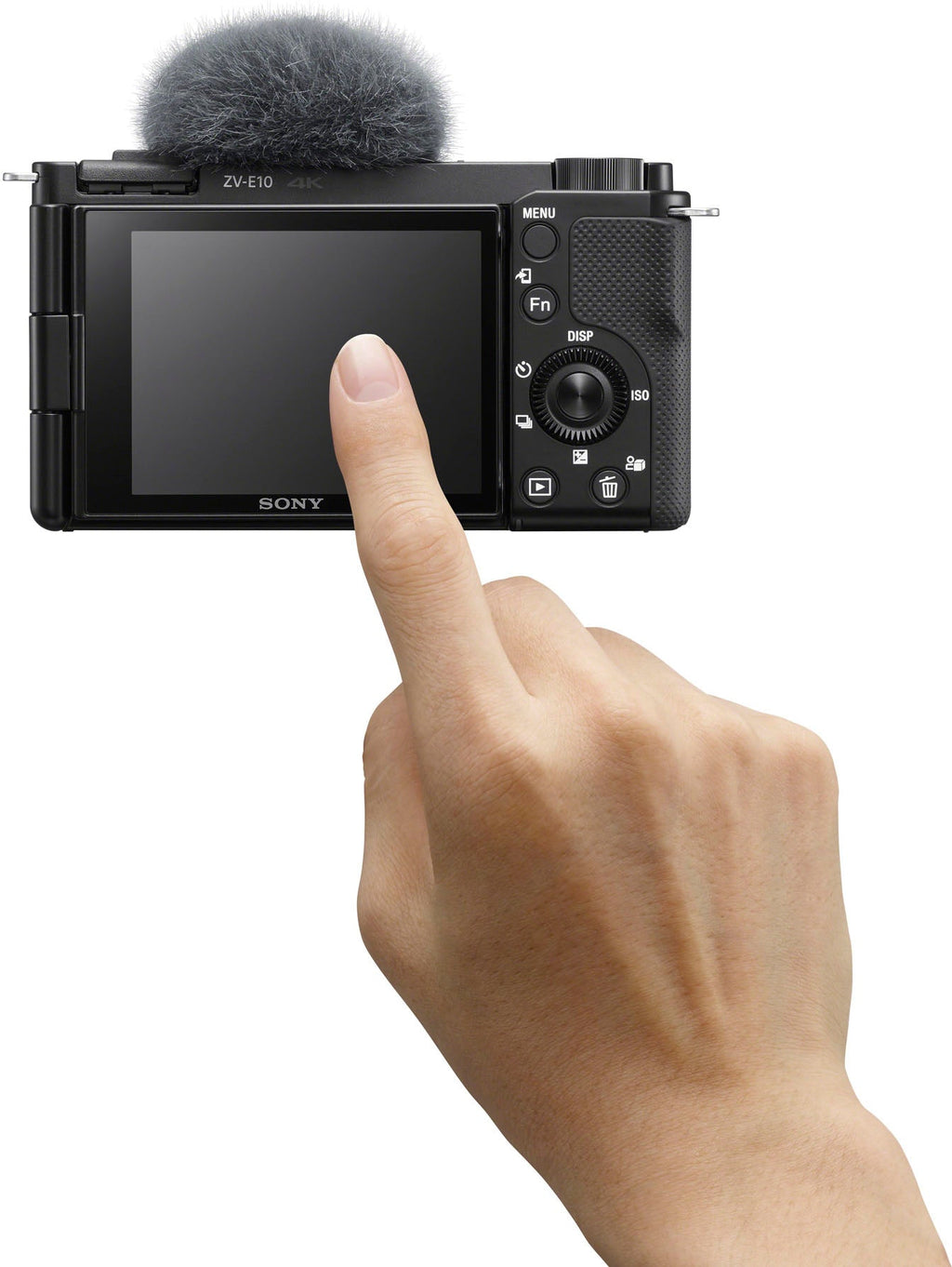 Sony Mirrorless Vlog Camera Body Only Black - Alpha ZV-E10