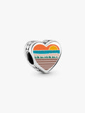 Delaware Heart Charm