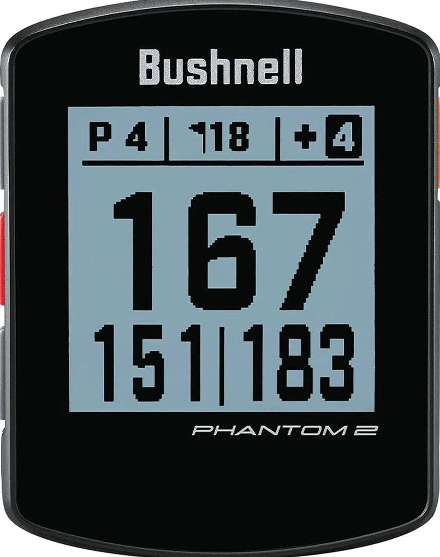 Bushnell Phantom 2 Golf GPS Rangefinder - Black