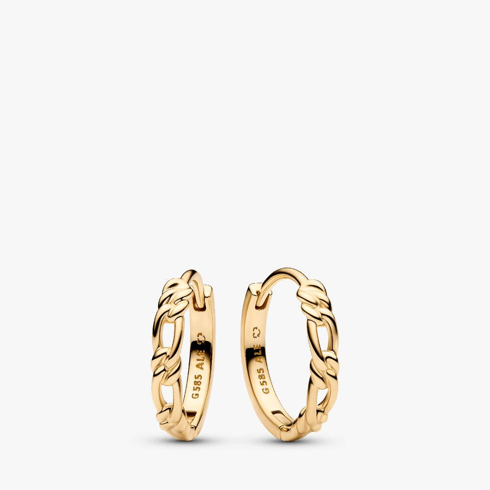 Pandora Era 14K Gold Figaro Jewelry Set