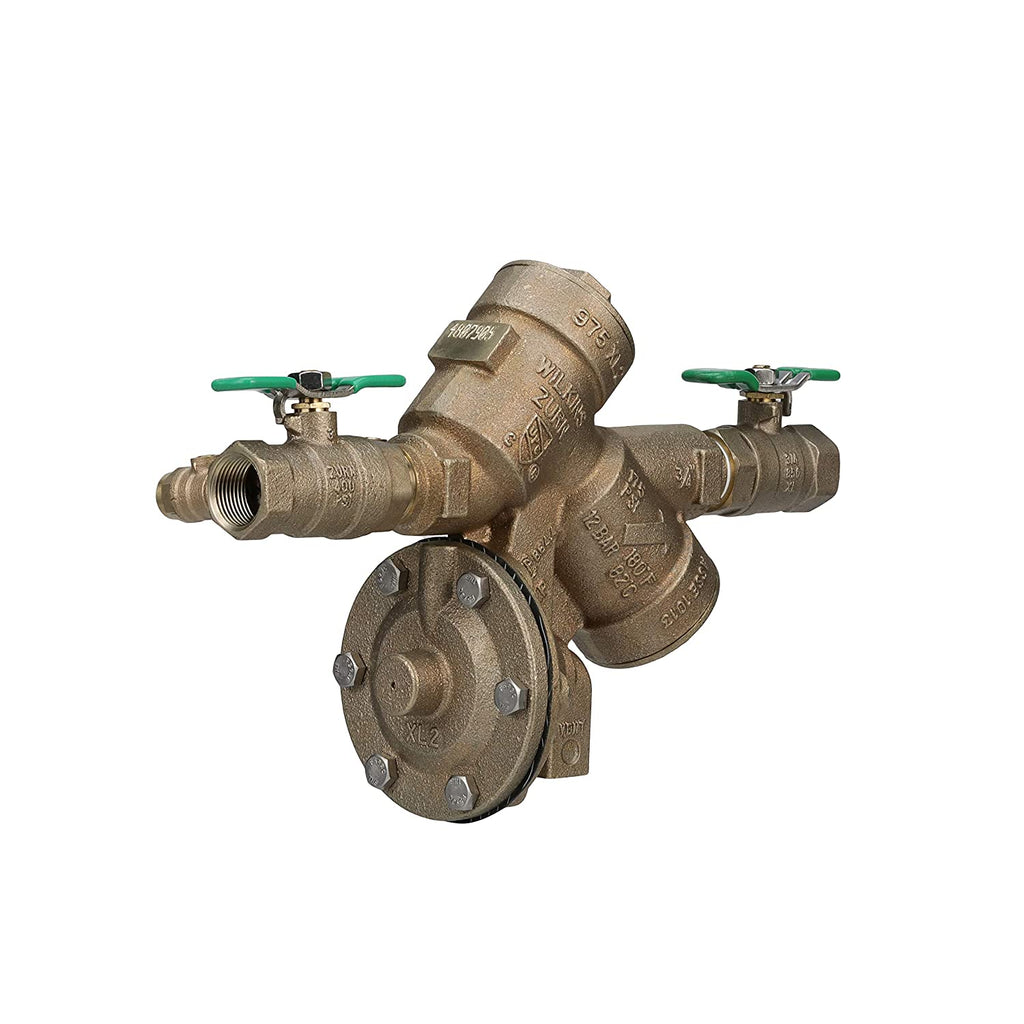 Wilkins 3/4-Inch Lead Free Reduced Pressure Backflow Preventer - 34-975XL2