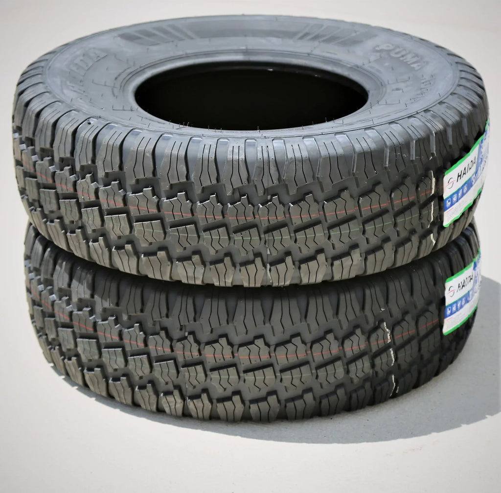 Haida Puma HD818 LT235/75R15 104/101S Load C 6 Ply M/T Mud Tires - Pair