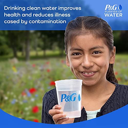 P&G Purifier of Water Portable Water Purifier Packets, Box of 240 Packets - P&GPW240