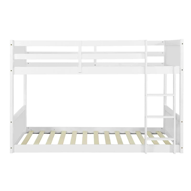 Delphia Twin Over Twin Low Profile Bunk Bed - 77.33 L x 42.25 D x 51.5 H