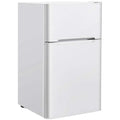 3.2 Cu. Ft. 2-Door Compact Refrigerator With Freezer - Black, Gray Or White