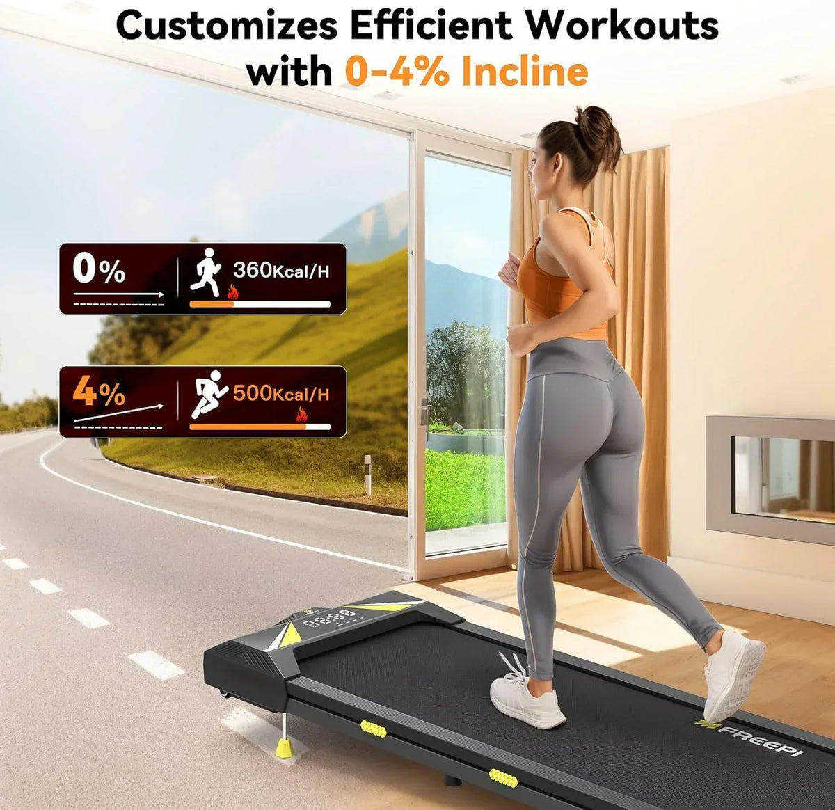Walking Vibration Pad 2.5HP 39 x 21 x 3.5 in - RM-01