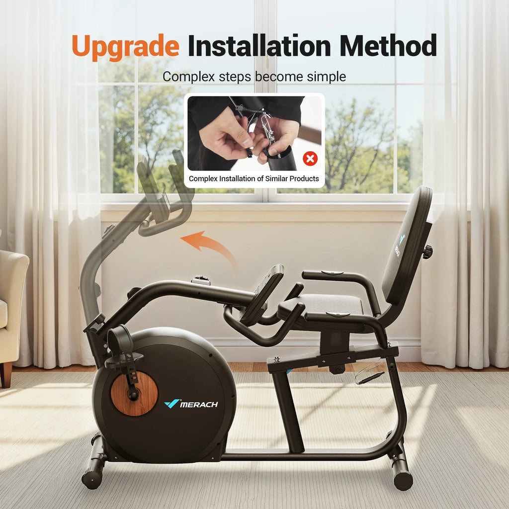 MERACH Recumbent Exercise Bike - S08 / S23