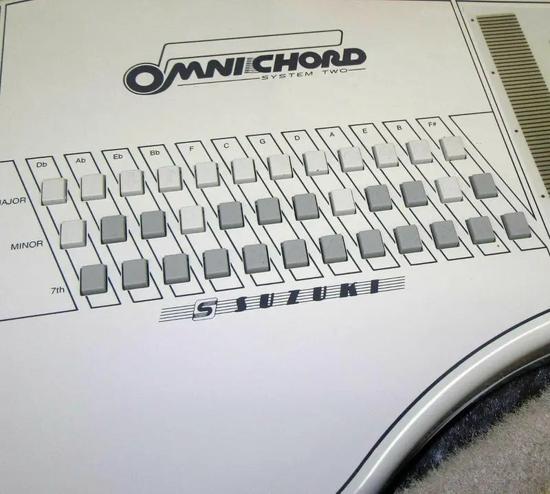Suzuki Omnichord OM-84 System Two With Hard Case And Power Supply