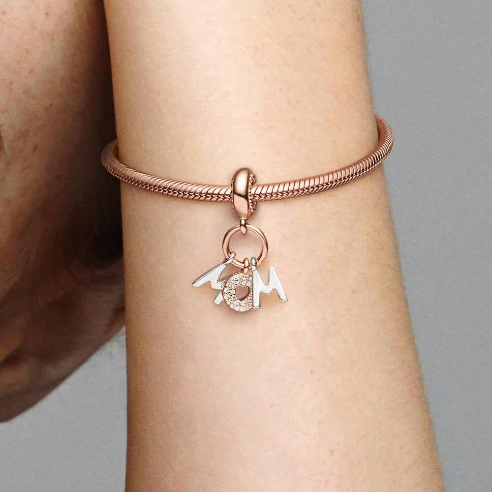 FINAL SALE - Mom Letters Dangle Charm