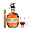 blantons-single-barrel-bourbon-with-glencairn-glass-jms-dominican-cigar-set750ml-465-abv-7134