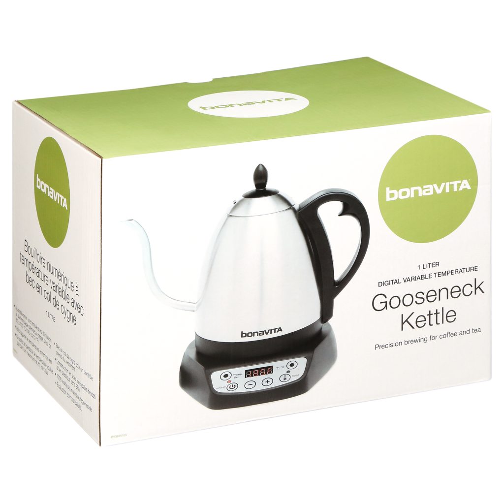 bonavita-10l-variable-temp-gooseneck-electric-kettle-silver-1000w-precise-pour-control-8311