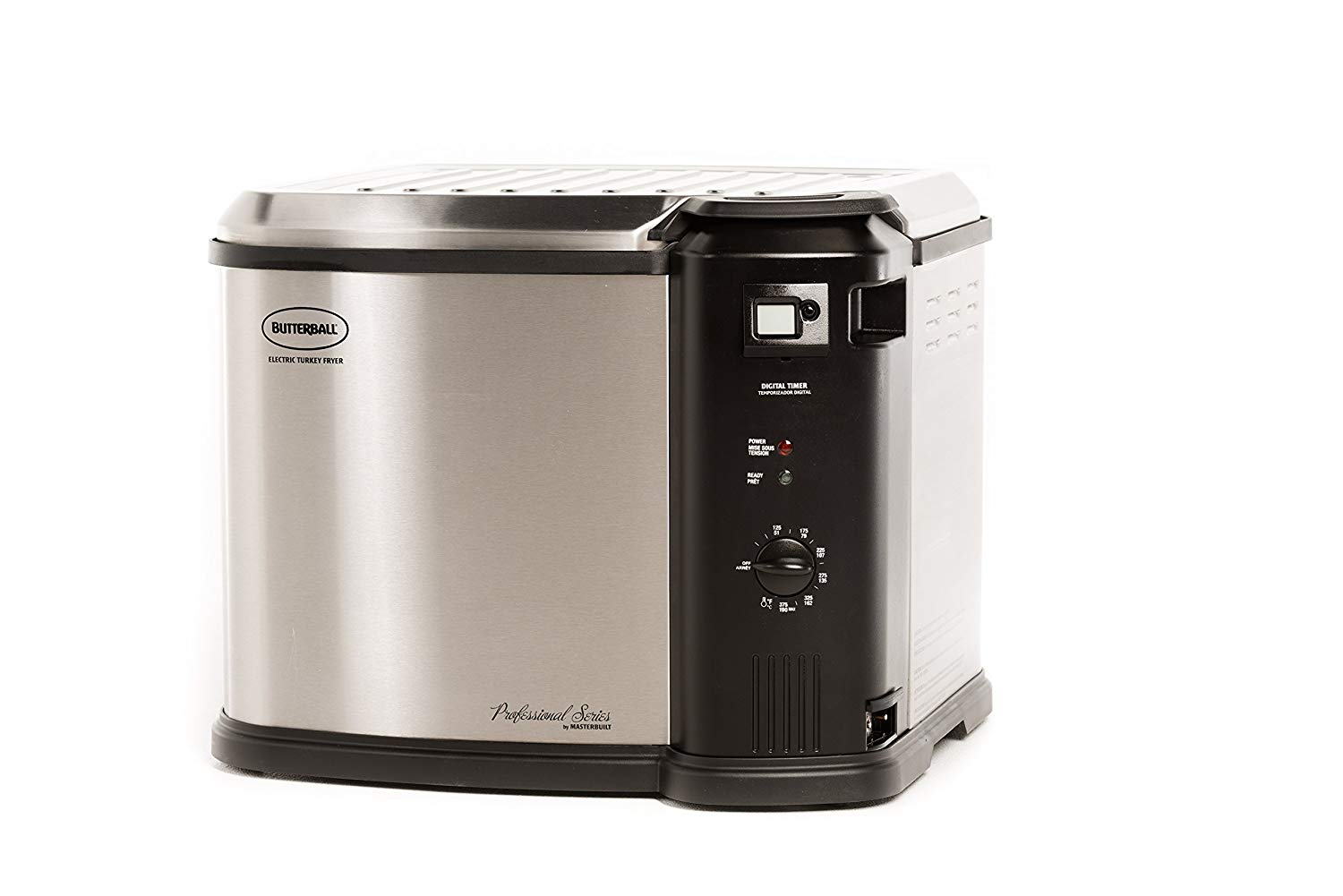 butterball-xl-electric-turkey-fryer-20-lbs-capacity-analog-controls-digital-timer-1650w-easy-clean-oil-drain-safety-cord-5662