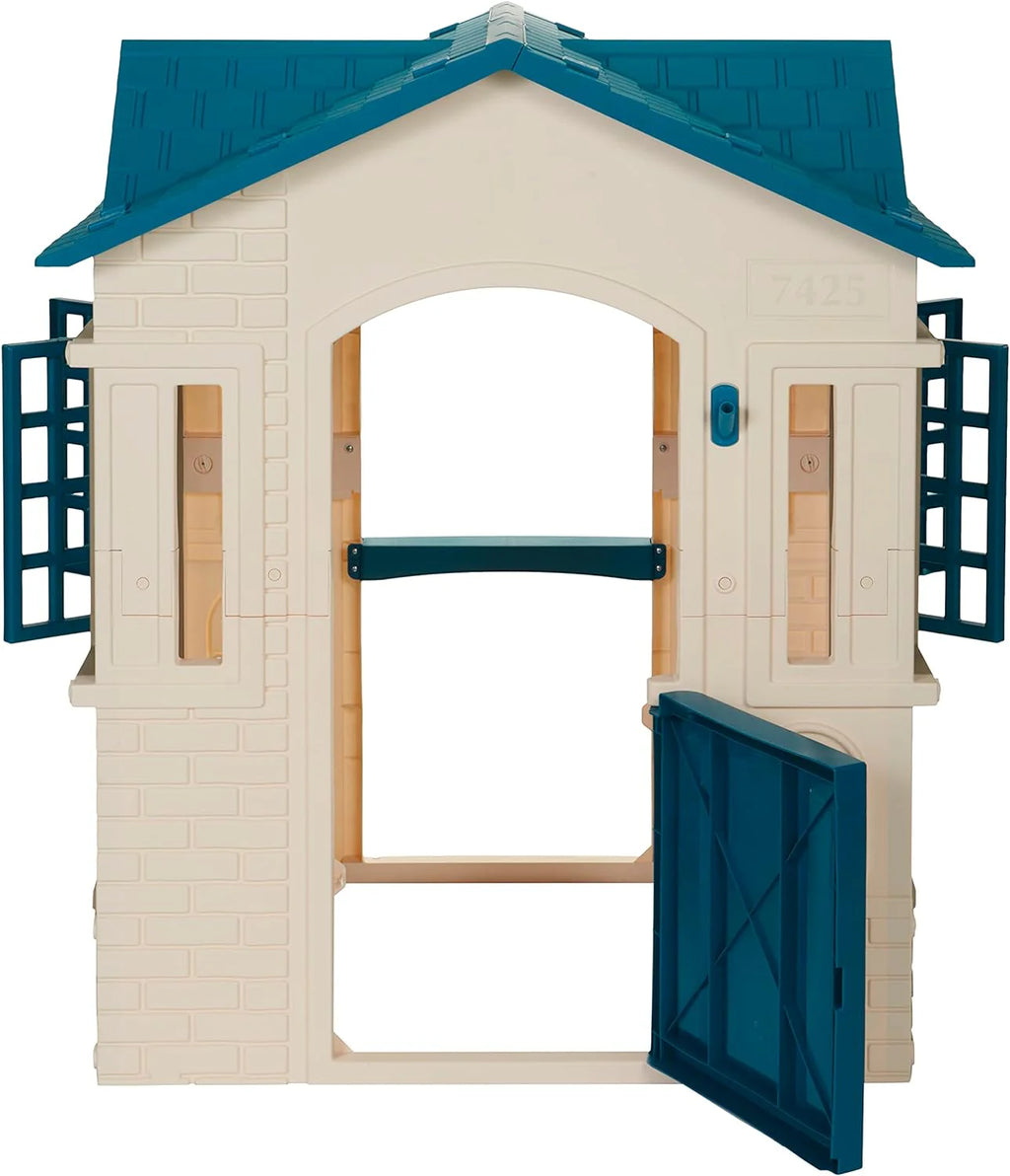 Little Tikes Cape Cottage Playhouse, Blue, Large, 13 x 31 x 41 Inches - 654053M