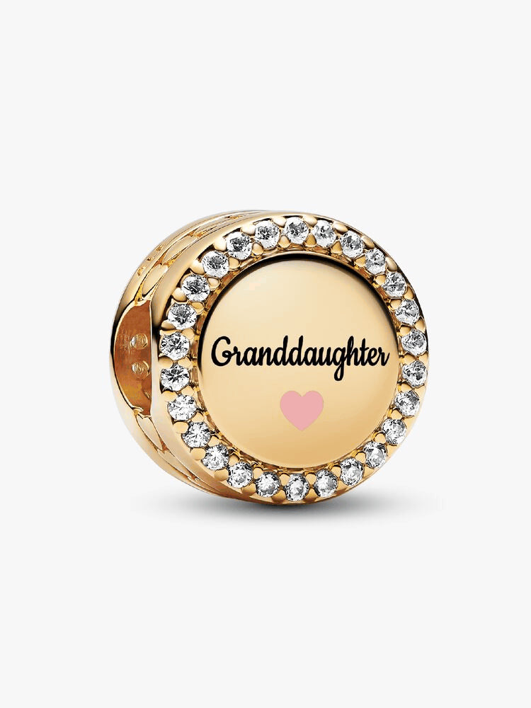 Engravable Granddaughter Charm