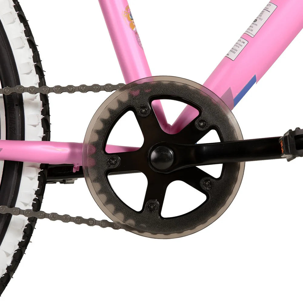 Kids' Single-Speed Mountain Bike, 20-Inch/24-Inch - White Wall Knobby Tires