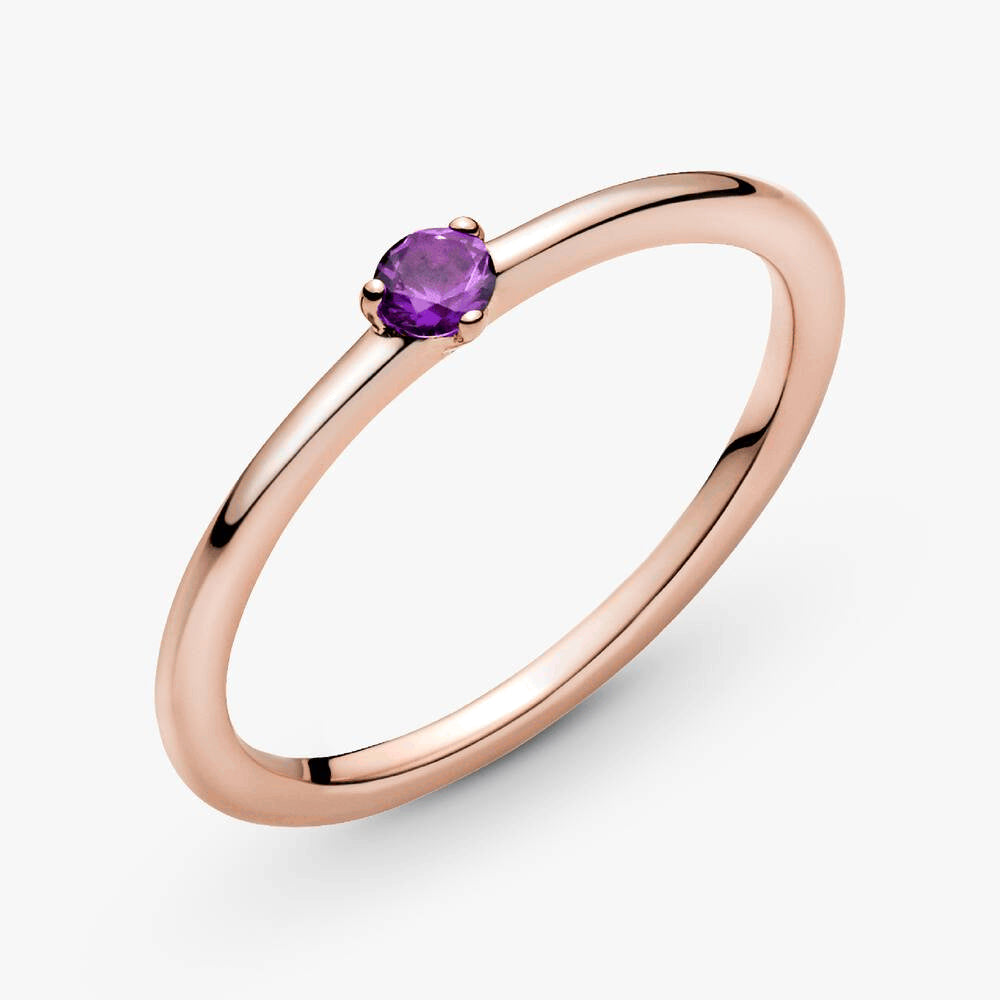 FINAL SALE - Purple Solitaire Ring