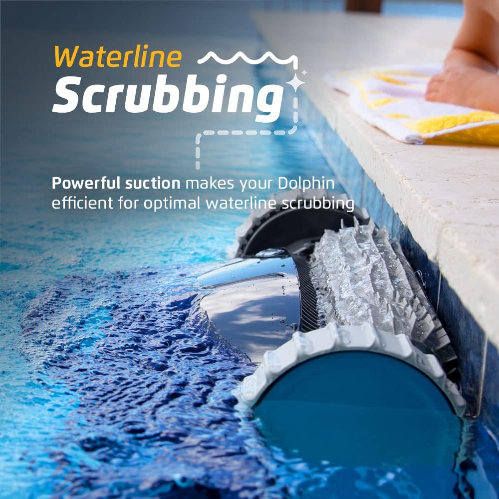 Dolphin Robotic Pool Vacuum Cleaner For Pools Up To 33 ft, Wall Climbing - Nautilus CC 99996113-US